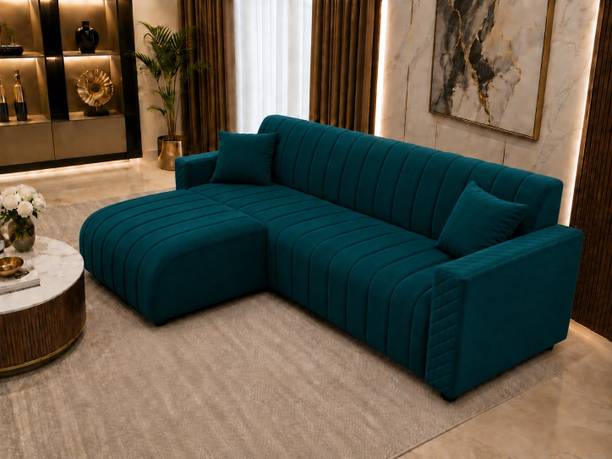 RM HOME Congo Comfort Experience Ultra Comfort Seating Fabric 3 + 1 Sofa Set