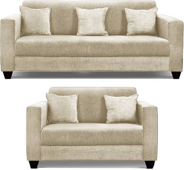 Apostate Morris 5 Seater 3+2 Sofa Set for Living Room Fabric 3 + 2 Sofa Set