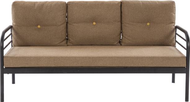 Metallika Fabric 3 + 1 + 1 Sofa Set