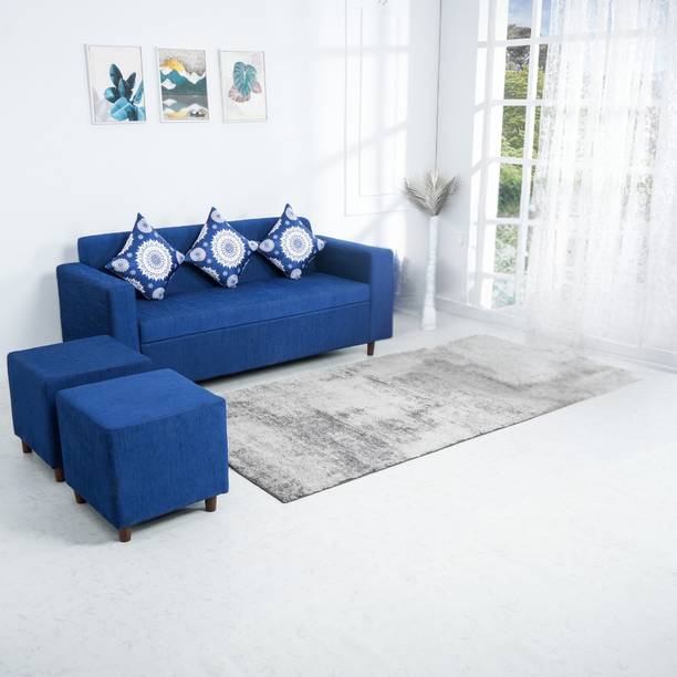 Solis Primus -Comfort For All Fabric 3 + 1 + 1 Sofa Set