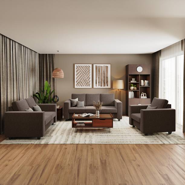 Godrej Interio Magnate Fabric 3 + 2 + 1 Sofa Set