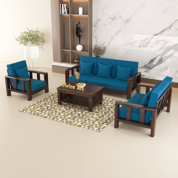 DOKRI 6 Seater Sofa For Living, Waiting Room/ Office Fabric Fabric 3 + 2 + 1 Sofa Set