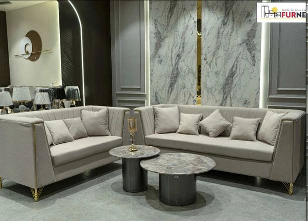 furnex versace sofa Fabric 3 + 2 Sofa Set