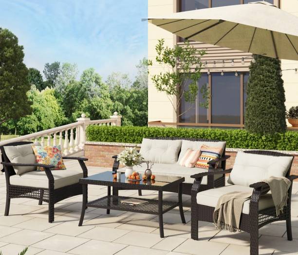 Charan traders Fabric 2 + 1 + 1 Sofa Set