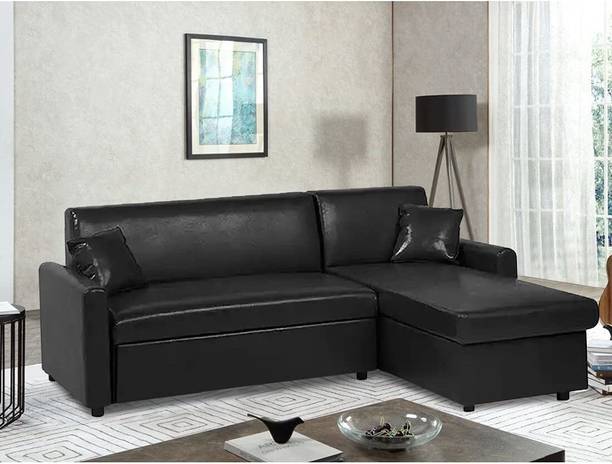 VENKATESWARA Leatherette 4 Seater  Sofa