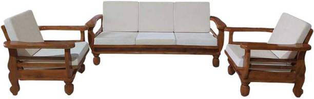 AAYAT FURNISHINGS Fabric 3 + 1 + 1 Sofa Set