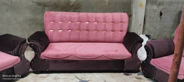 SeemanchalSofa Fabric 3 + 1 + 1 Sofa Set