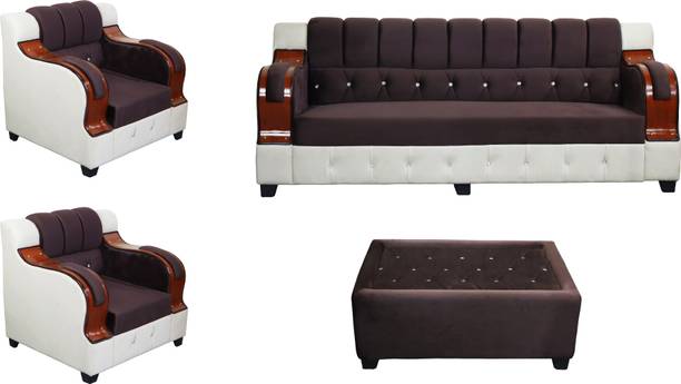 Sheijin REGAL TUFTED SOFA Fabric 3 + 2 Sofa Set