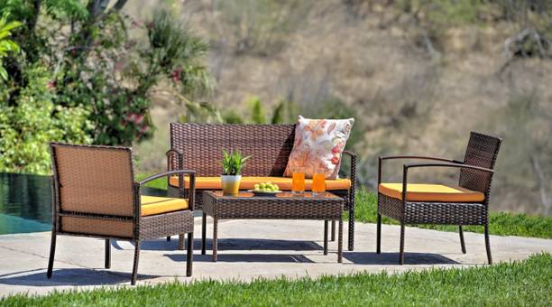 Charan traders Fabric 2 + 1 + 1 Sofa Set