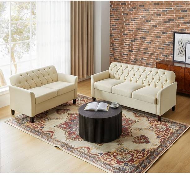 Apostate Aldan 5 Seater Sofa For Living Room Fabric 3 + 2 Sofa Set