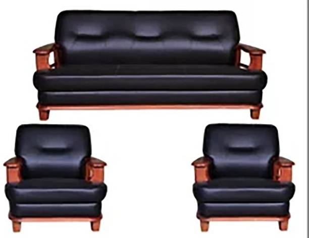 Jayam Leather 3 + 1 + 1 Sofa Set