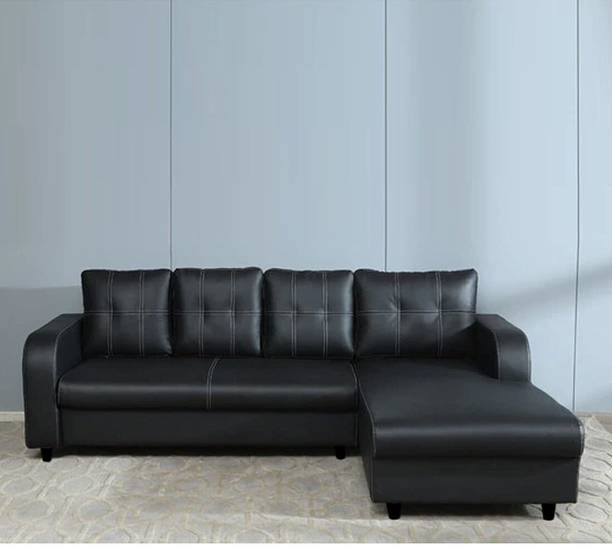 CHANDRIKA ENTERPRISES Leatherette 3 + 2 Sofa Set