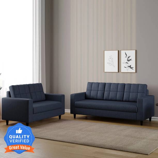 RM HOME Gaura Molfino fabric for living room Fabric 3 + 2 Sofa Set