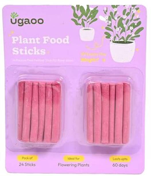 UGAOO Fertilizer Bloom Sticks for All Home Garden Plants -Pack of 24 Fertilizer