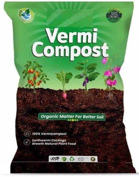 creative king Organic Vermicompost Fertilizer Manure For Plants Potting Mixture