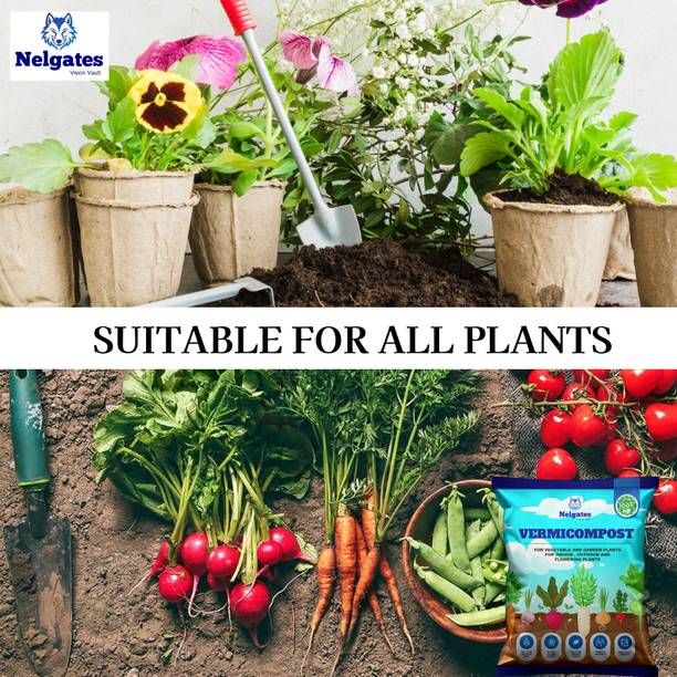 Nelgates Vermicompost Fertilizer for plants Fertilizer