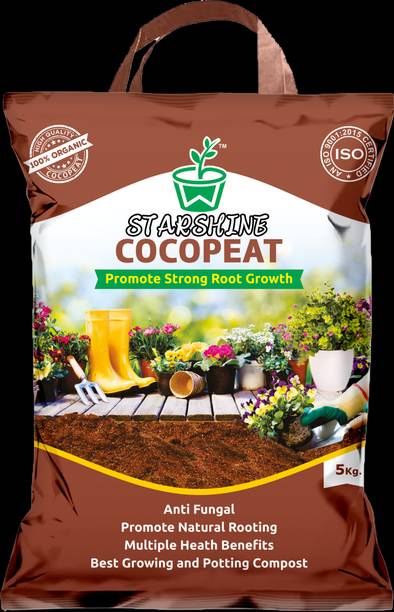 Starshine Cocopeat powder pack of (5)kg Potting Mixture