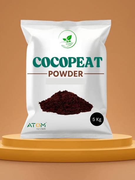 ATOM Agrotech Loose Cocopeat Compost Powder for Indoor & Outdoor Plants Potting Mixture