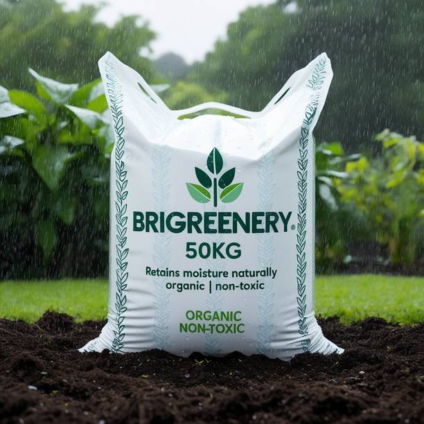 BriGreenery 50kg Organic Vermicompost Soil Booster for Garden & Farm Manure
