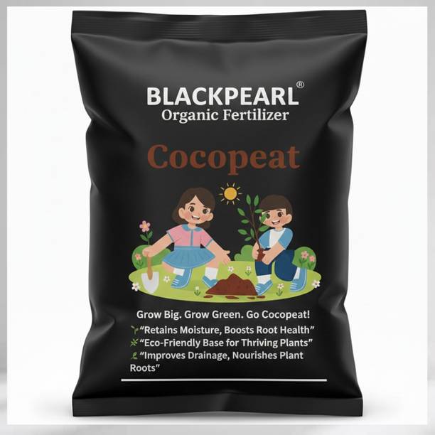 BlackpearlOrganicfertilizer Premium Organic Cocopeat for Home Gardening Soil