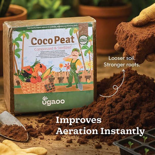 UGAOO Cocopeat Block for Garden Plants Potting Mixture