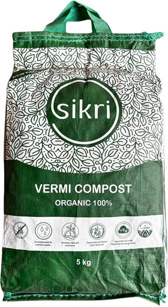 SIKRI Pure & Organic Vermicompost For Home Garden Manure