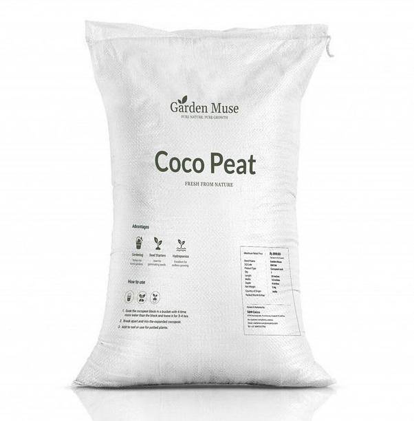 Garden Muse Premium Cocopeat Powder Soil