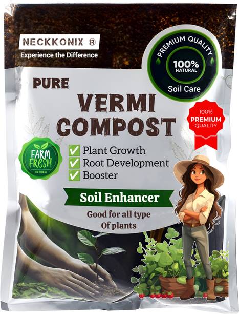 Neckkonix Vermicompost for Plants Fertilizer