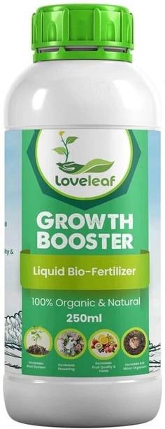 Loveleaf Bio Boost Liquid Biofertilizer for Plants & Soil | 100% Organic Growth Promoter Fertilizer
