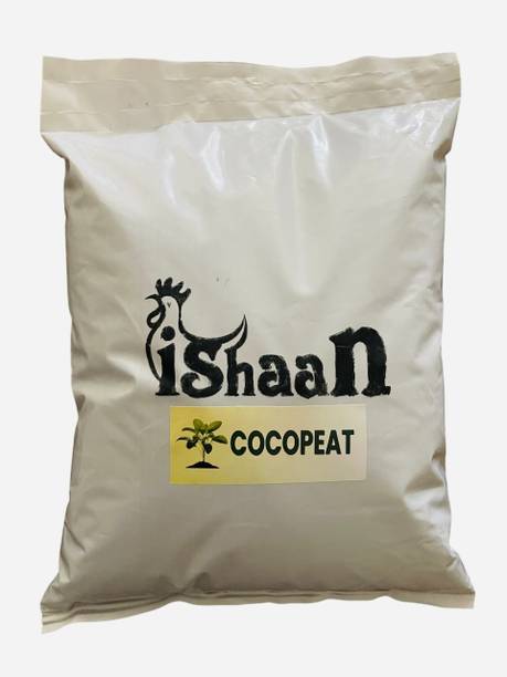 Ishaan Cocopeat for Plants, Agriculture. Organic, Water Rentention, Nutrition. 10kg Potting Mixture