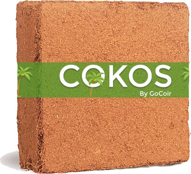 cokos by gocoir products 5 kg Cocopeat block, Potting Mixture