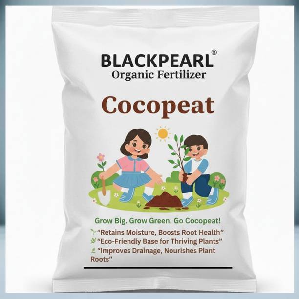 BlackpearlOrganicfertilizer Organic Cocopeat for Flower & Vegetable Plants Soil