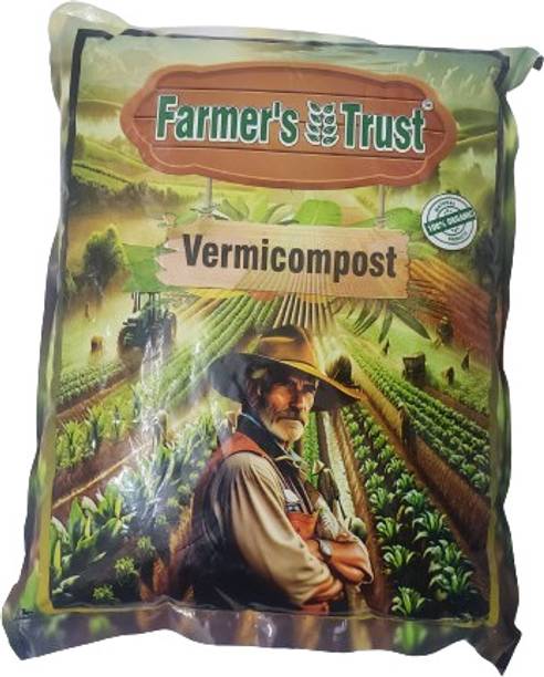 Trendy My Farmer vermicompost-1kg Fertilizer