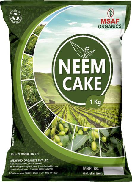 MSAF ORGANICS Msaf Neem cake , organic and pest repellent Fertilizer Fertilizer
