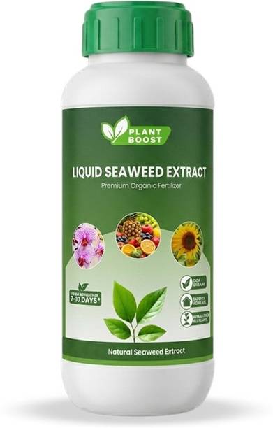 Plantboost Liquid Seaweed Extract Fertilizer for Indoor, Outdoor & Flowering Plants Potting Mixture