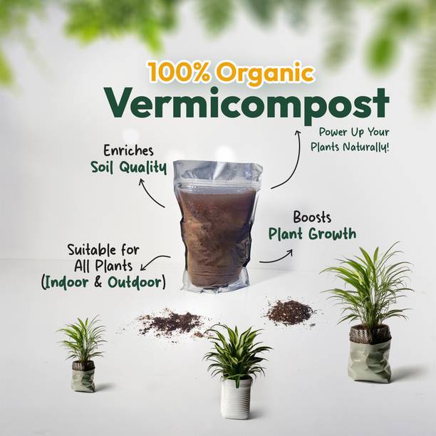 Maan Vermicompost Fertilizer, Manure, Soil, Potting Mixture