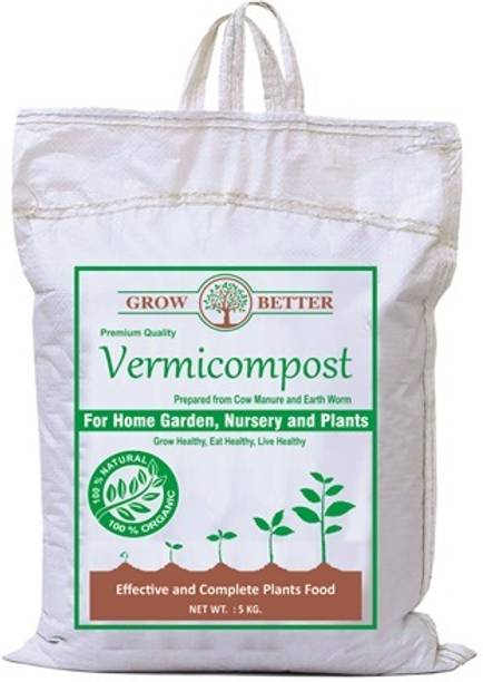 GrowBetter Organic Vermicompost Fertilizer