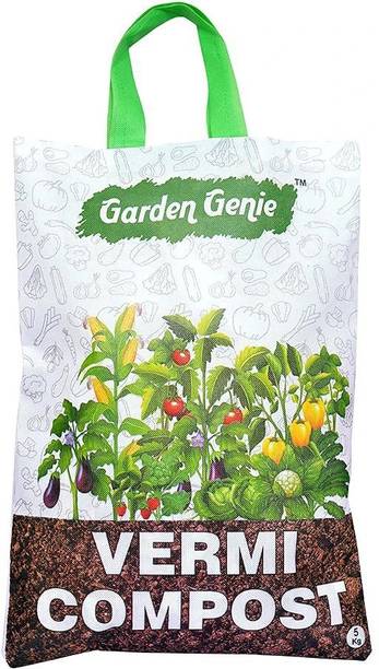 DHARTI CORPORATION Organic Vermicompost Manure for Plant & Vegetables -5KG Manure