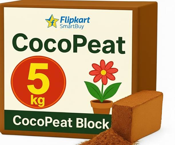 Flipkart SmartBuy Cocopeat Block 5__kg Potting Mixture