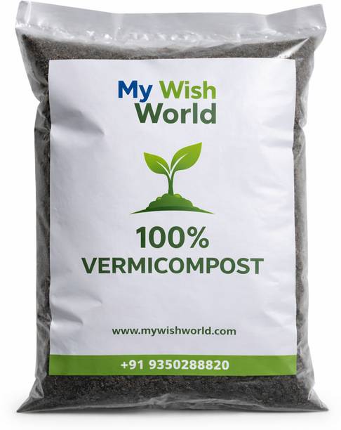 my wish world 1KG Organic Vermicompost Fertilizer