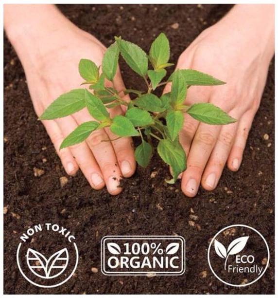 SEEDSART Organic-Soil Potting Mixture " Vermicompost " For Plants , 1 kg pack , xs483 Manure