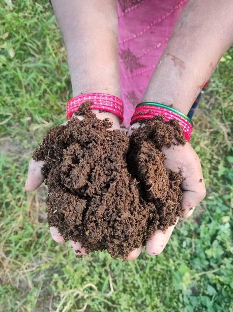 GANGAORGANICS Organic Fertilizer for Plants 100% Natural & Eco-Friendly Improves Soil Fertilizer