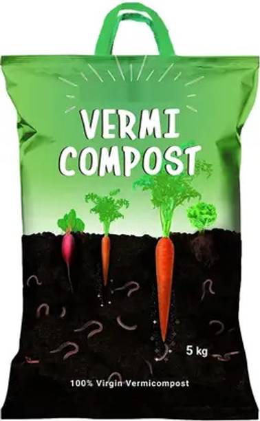 gauri enterprises Organics Vermicompost Fertilizer 5kg Manure Fertilizer