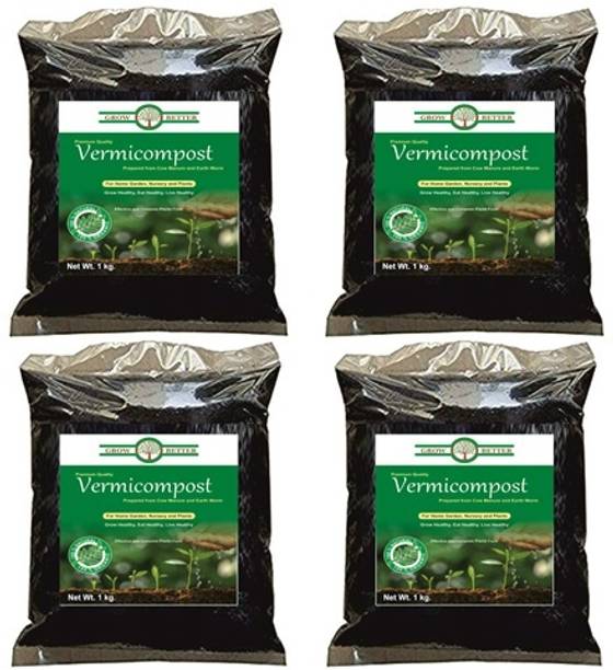 GrowBetter Organic Vermicompost Fertilizer