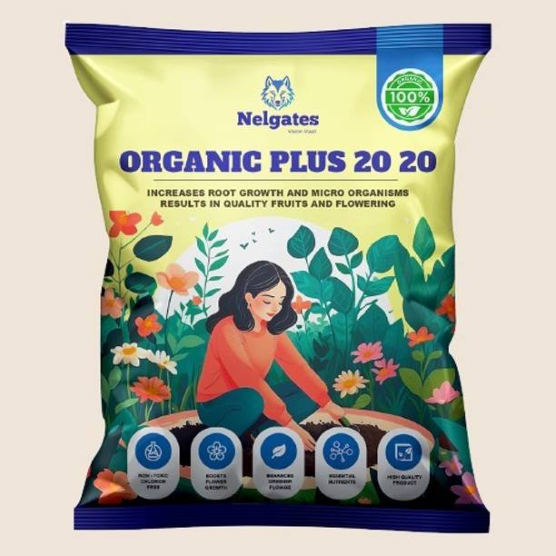 Nelgates Organic Plant Fertilizer for Home Garden Fertilizer