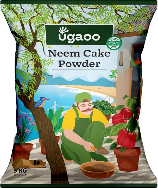 UGAOO Neem Cake Powder for Plants- Organic Fertilizer & Pest Repellent Fertilizer