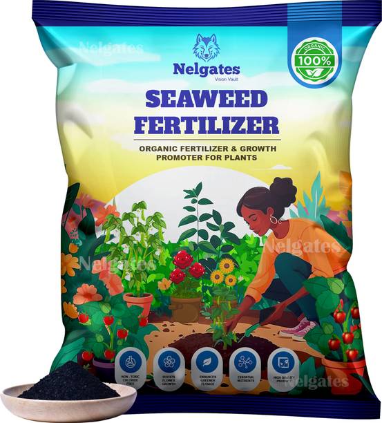 Nelgates Seaweed plant fertilizer for home and all gardening plants Fertilizer
