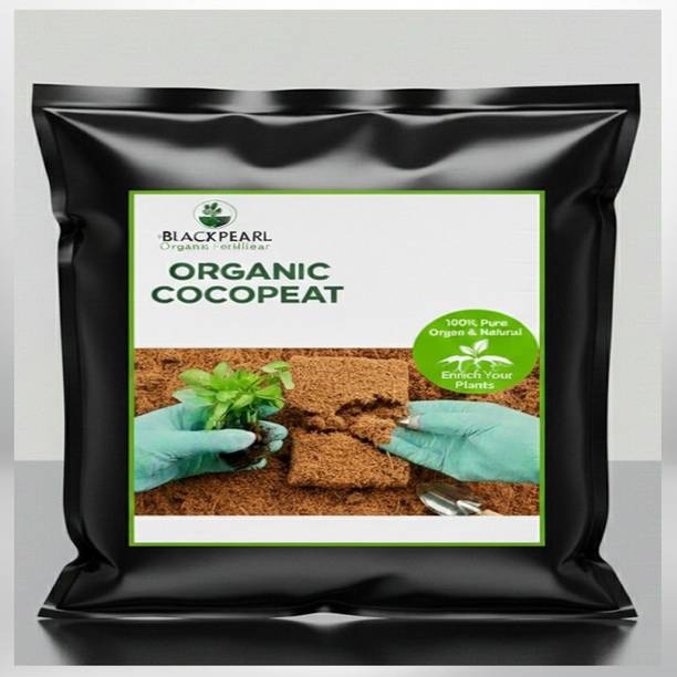 BlackpearlOrganicfertilizer Cocopeat for Indoor Plant Roots Soil