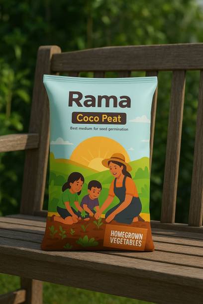 RAMA PIPE COCOPEAT POWDER 500 GRAMS - 100% NATURAL AND ORGANIC COCOPEAT Potting Mixture