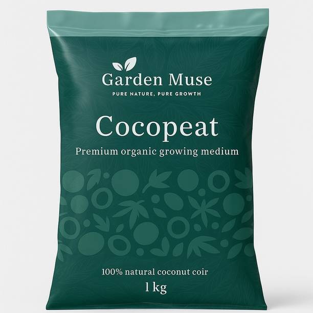 Garden Muse Premium Cocopeat Powder for Garden Use Potting Mixture, Soil
